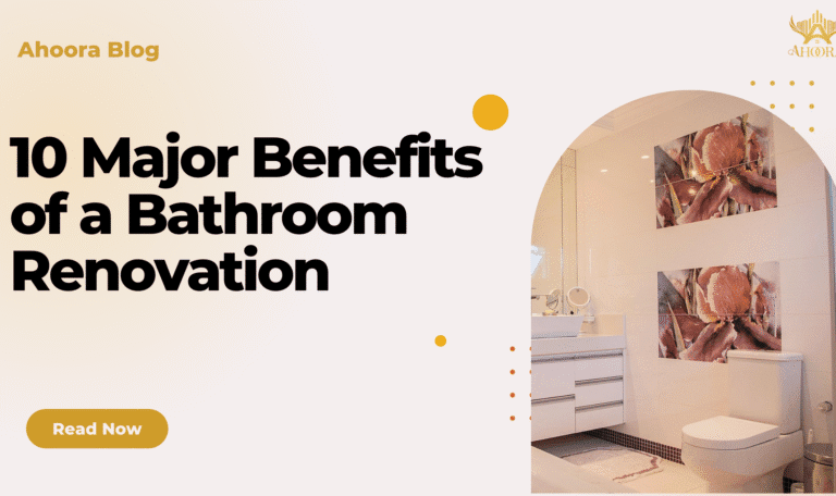 10 Major Benefits of a Bathroom Renovation