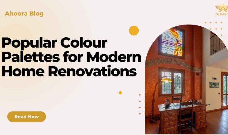 colour palettes for modern home renovations