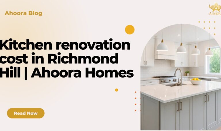 Kitchen renovation cost in Richmond Hill