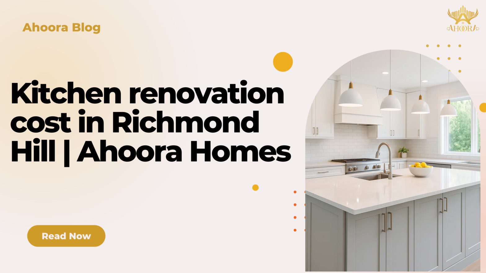 Kitchen renovation cost in Richmond Hill