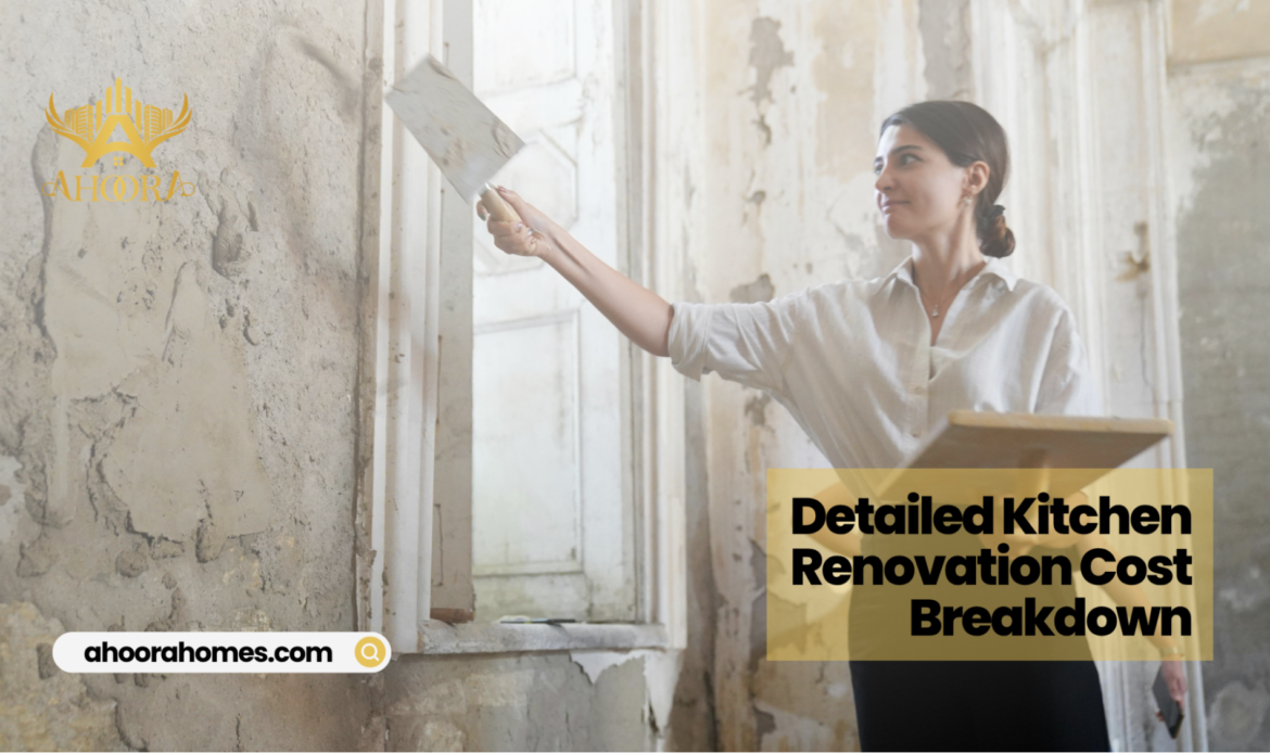 condo kitchen renovation in Toronto showing layout and cost breakdown elements