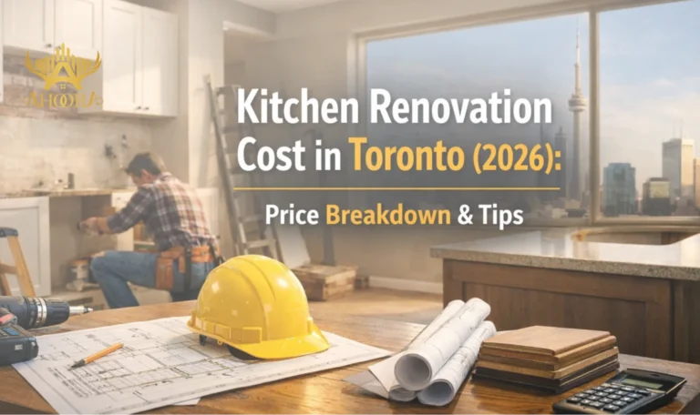 modern kitchen renovation in Toronto illustrating typical kitchen renovation cost