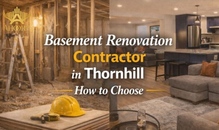 basement renovation contractor thornhill