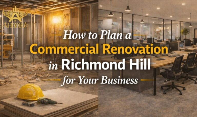 commercial renovation in richmond hill