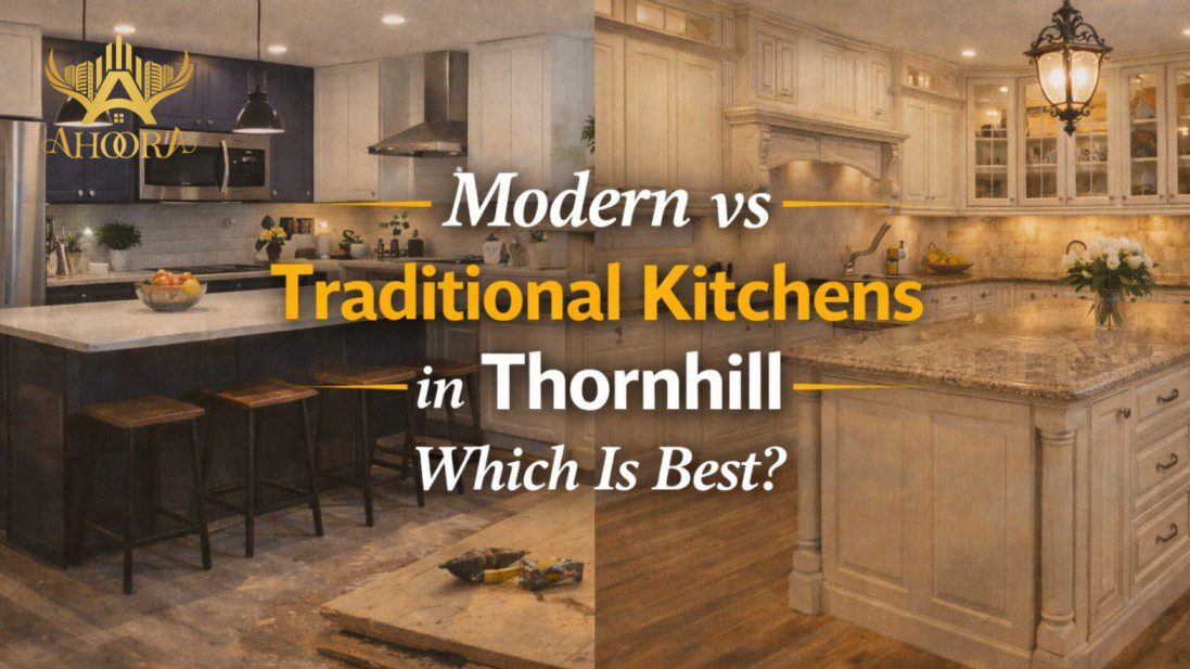 modern vs traditional kitchen