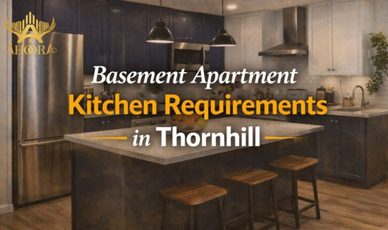 Basement Apartment Kitchen requirements in thornhill