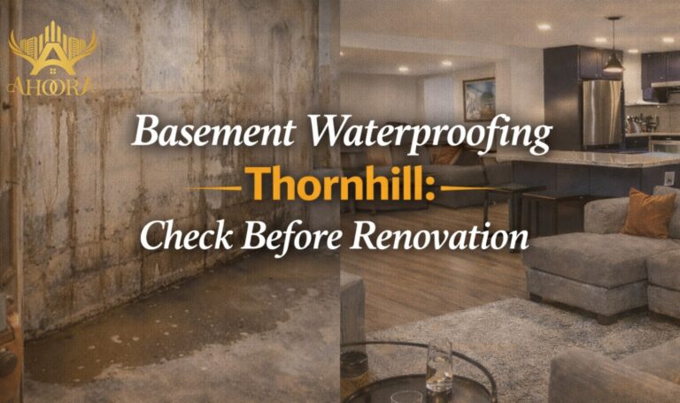 Basement Waterproofing thornhill