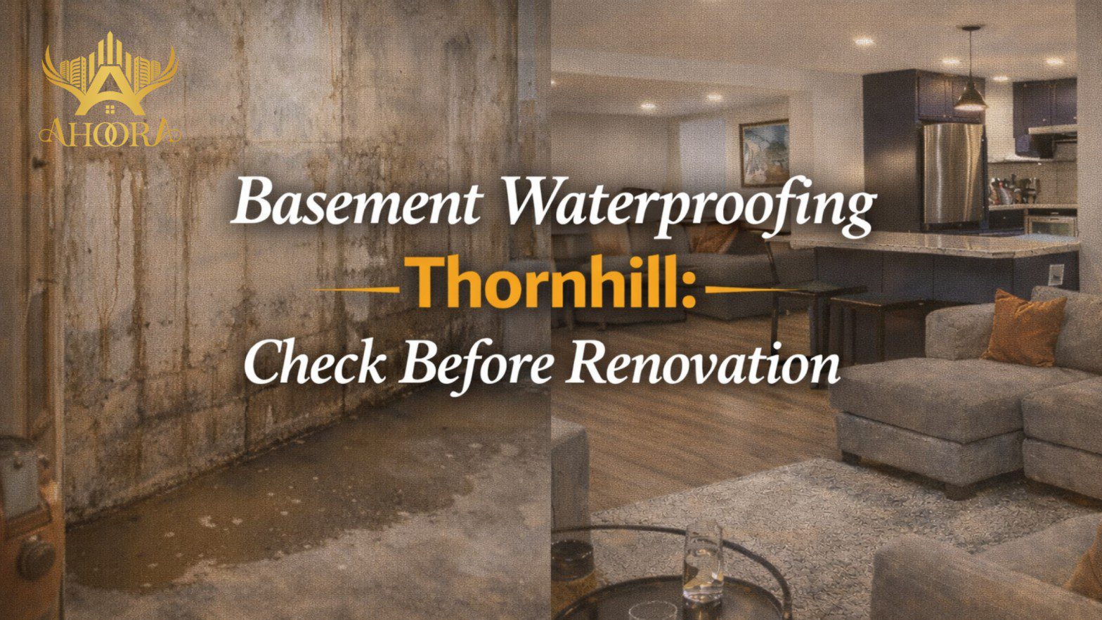 Basement Waterproofing thornhill