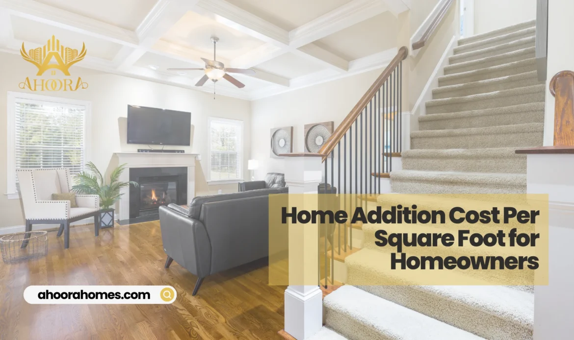 home addition project in Aurora Ontario showing expanded living space and new exterior structure

