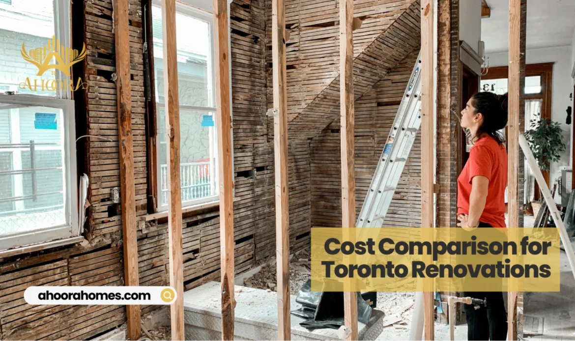Cost comparison for residential framing services in Toronto home renovation projects
