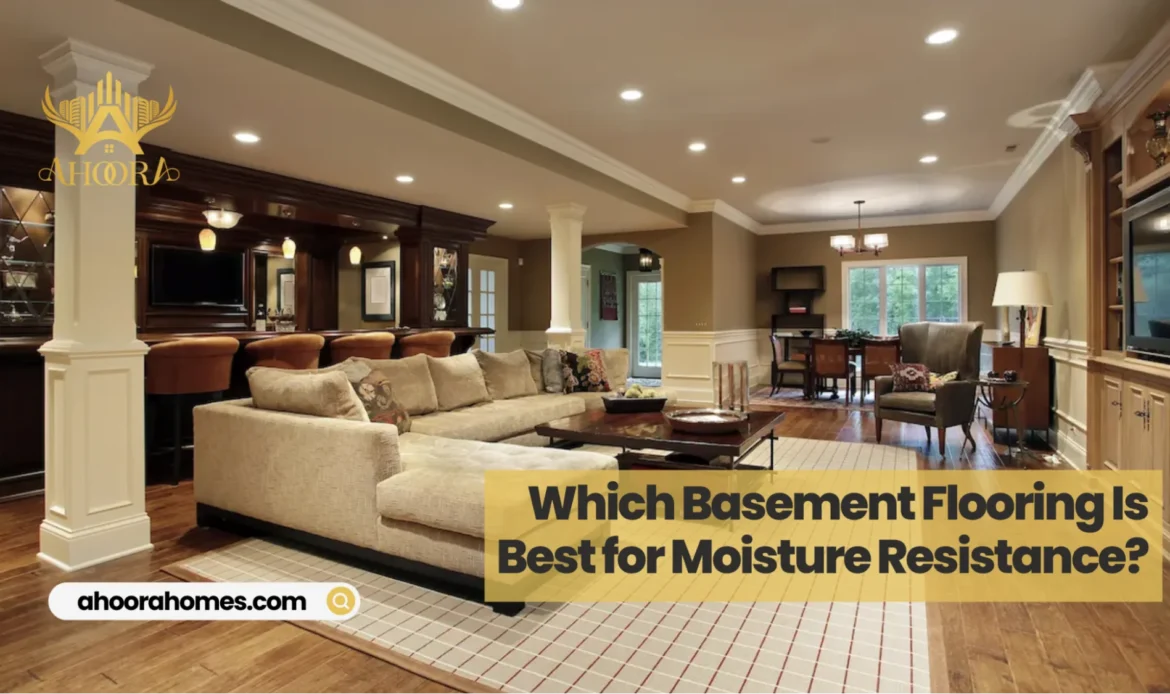 Moisture-resistant basement flooring options explained alongside bathroom renovation permits requirements in Ontario