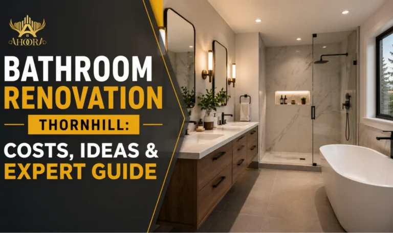 Bathroom renovation Thornhill guide covering renovation costs, design ideas, and expert remodeling advice