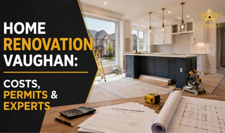 Home renovation Vaughan guide covering renovation costs, permit requirements, and expert contractor services