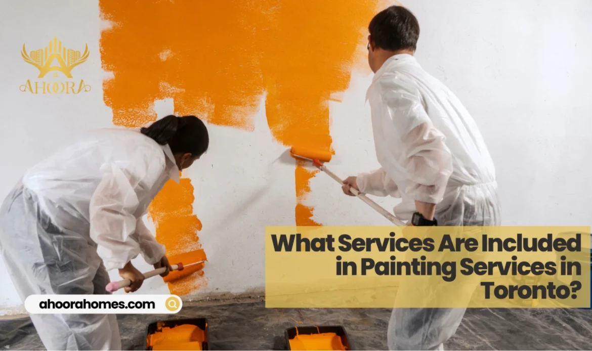 Professional house painting services in Toronto including interior and exterior painting cost considerations