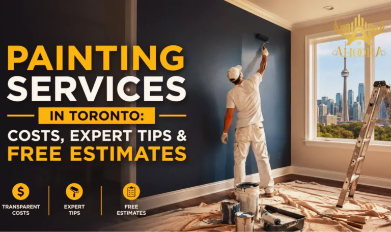 Professional painting services in Toronto with cost estimates and expert residential painting tips