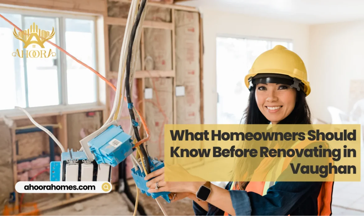 Important factors homeowners should know about Vaughan home renovation costs before starting a renovation project