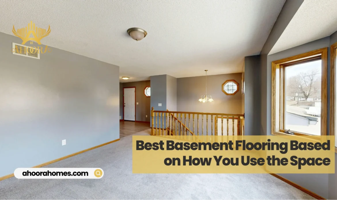 Finished basement space designed with features that reflect what adds value in a bathroom renovation and home improvement